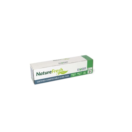Ecosafe Compostable Cling Film - A1 Manual Roll -15 in. X 4921 Feet NF-A1-380